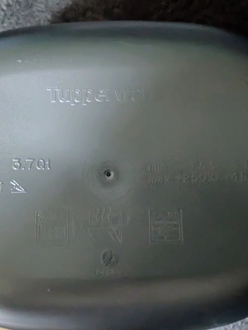 Tupperware UltraPro Ovenware Lid in Black